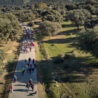 Ruta senderista reivindicativa contra la mina de Cañaveral: los pueblos afectados se levantan