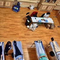 El personal de la Diputación de Badajoz dona sangre para ayudar en intervenciones y tratamientos