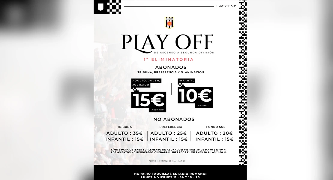El Mérida lanza la venta de entradas para el ascenso: más de 700 vendidas en pocas horas
