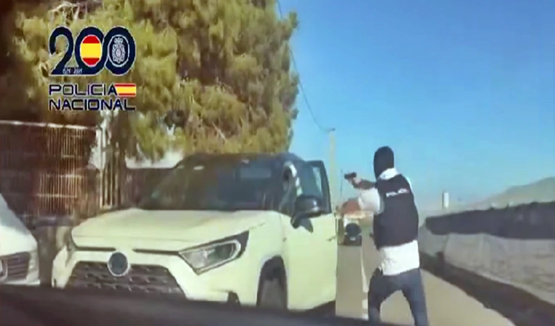 La Policía Nacional recupera 25 vehículos robados de alta gama: tensa detención