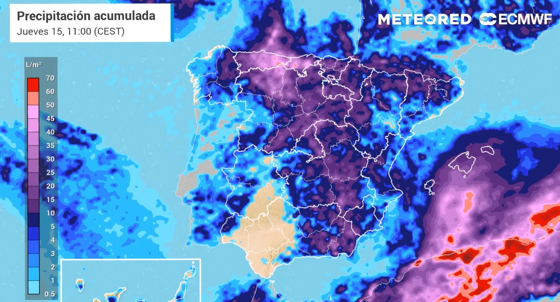 Una DANA traerá fuertes tormentas esta semana: ¿lloverá en Extremadura?