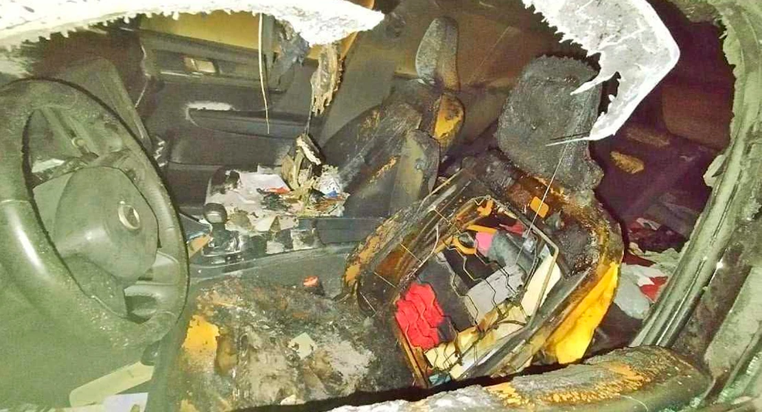 Sale ardiendo su coche en Badajoz: "Quiero visibilizar este cáncer"