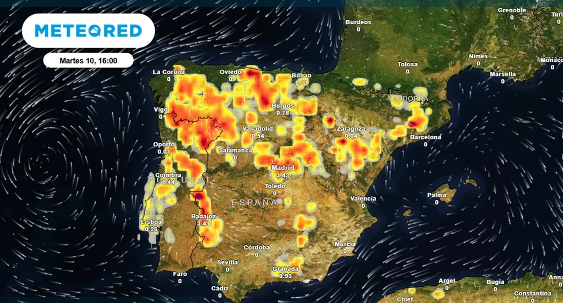 Advierten de la llegada de la DANA: "Inminentes tormentas fuertes con pedrisco y reventones"