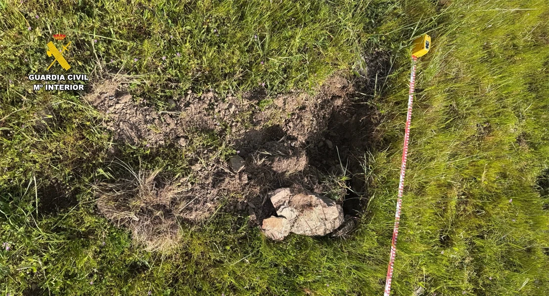 Dos jóvenes excavan en un yacimiento protegido en Extremadura y podrían ir a la cárcel