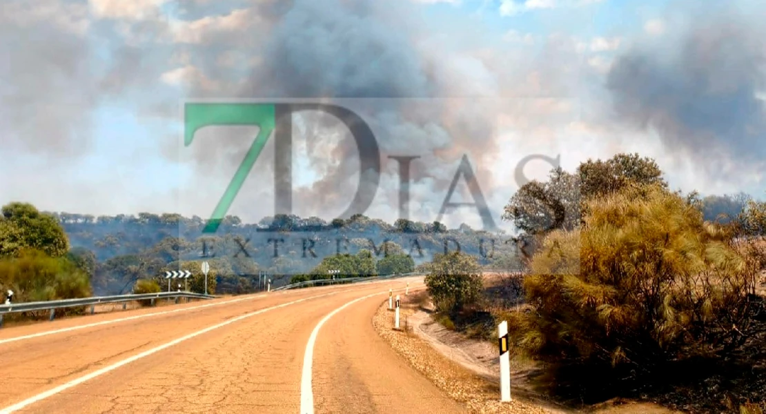 Controlado el grave incendio que ha sufrido Extremadura este martes