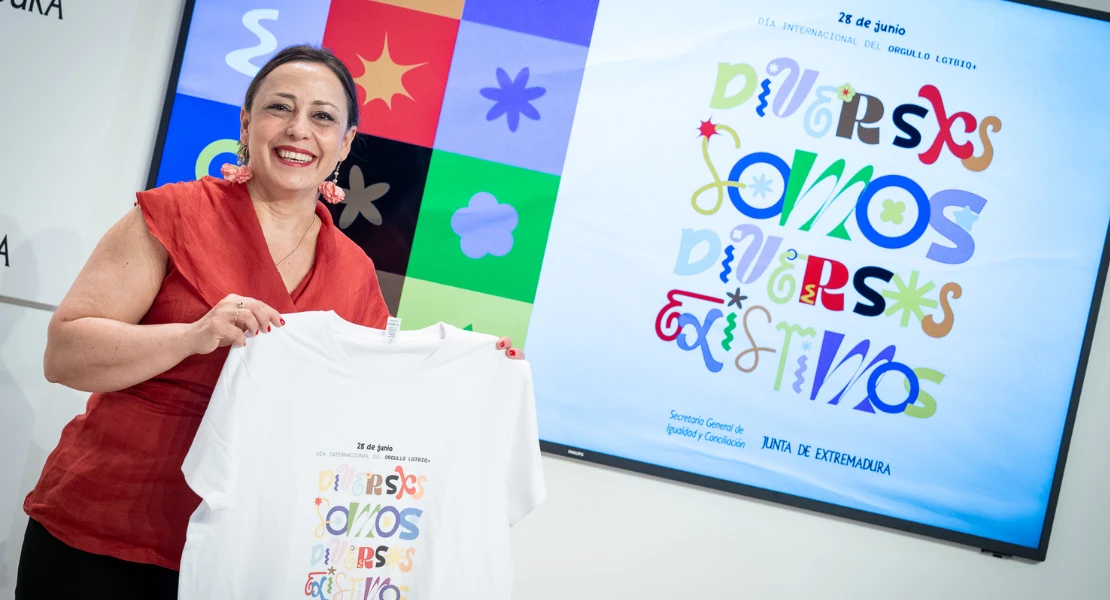 Extremadura lanza su primera campaña institucional por el Orgullo LGTBI: “Diversas somos, diversos existimos”