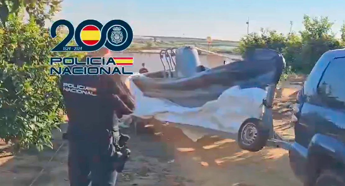 Cae una red que introducía cocaína por el río Guadiana con tecnología de película