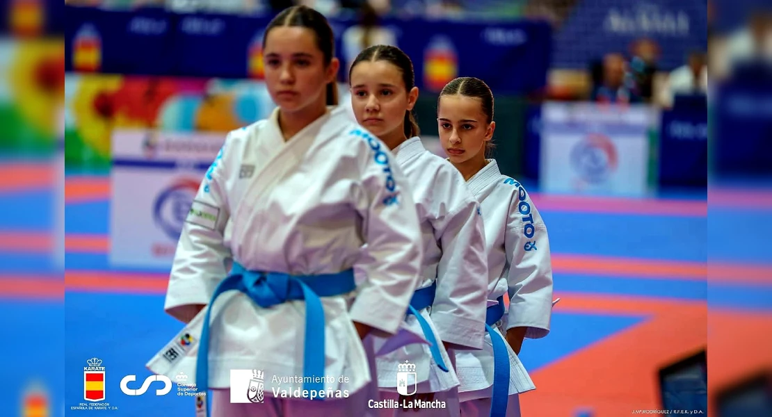 Las karatekas pacenses continúan destacando y se proclaman subcampeonas de España