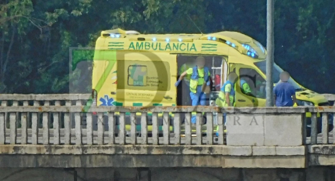 Hallan sin vida a la mujer que horas antes intentaba tirarse al río en Badajoz