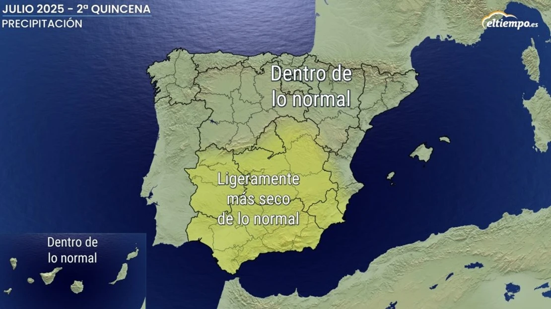 Julio se presenta tórrido y seco y con riesgo de olas de calor
