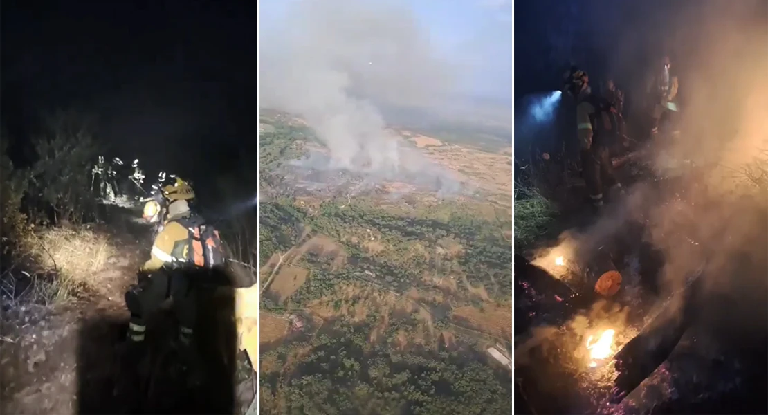Un fin de semana plagado de incendios: detalles de los más peligrosos en Extremadura