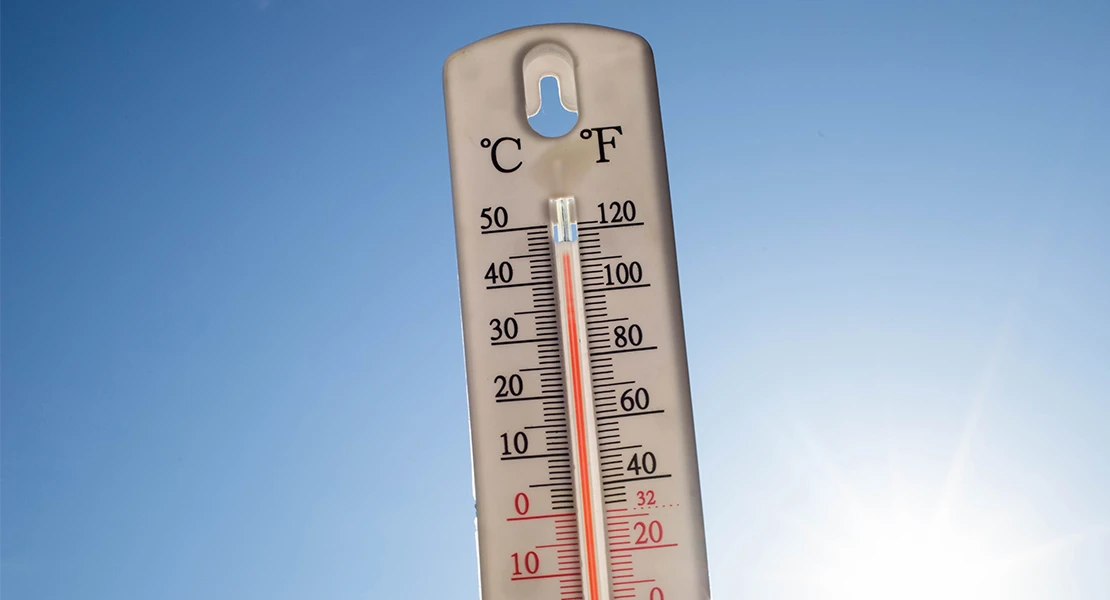 La localidad más calurosa del domingo es de Badajoz: casi 45 grados