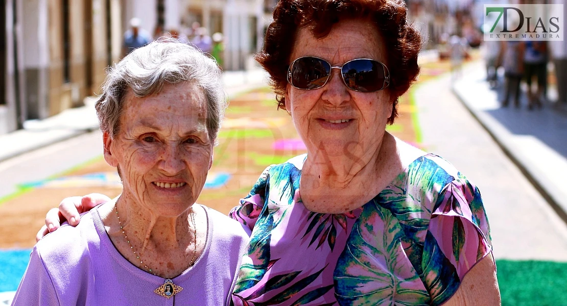 Arte efímero en San Vicente de Alcántara: el Corpus Christi llena las calles de color