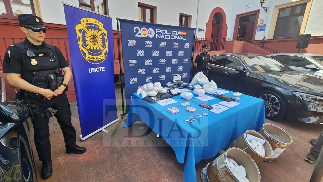 Desmantelan uno de los mayores laboratorios de extracción de cocaína en Badajoz