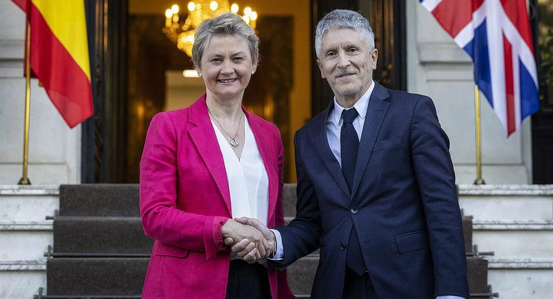 Marlaska se reúne con un "socio importante" para España