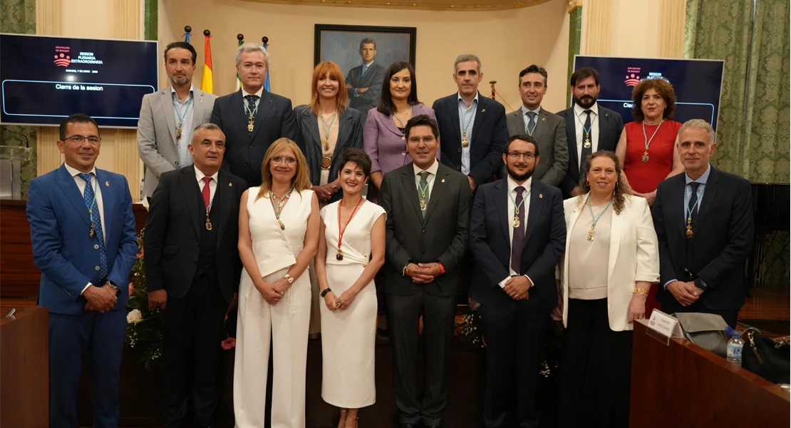 La nueva presidenta Raquel del Puerto hace cambios en la Diputación de Badajoz