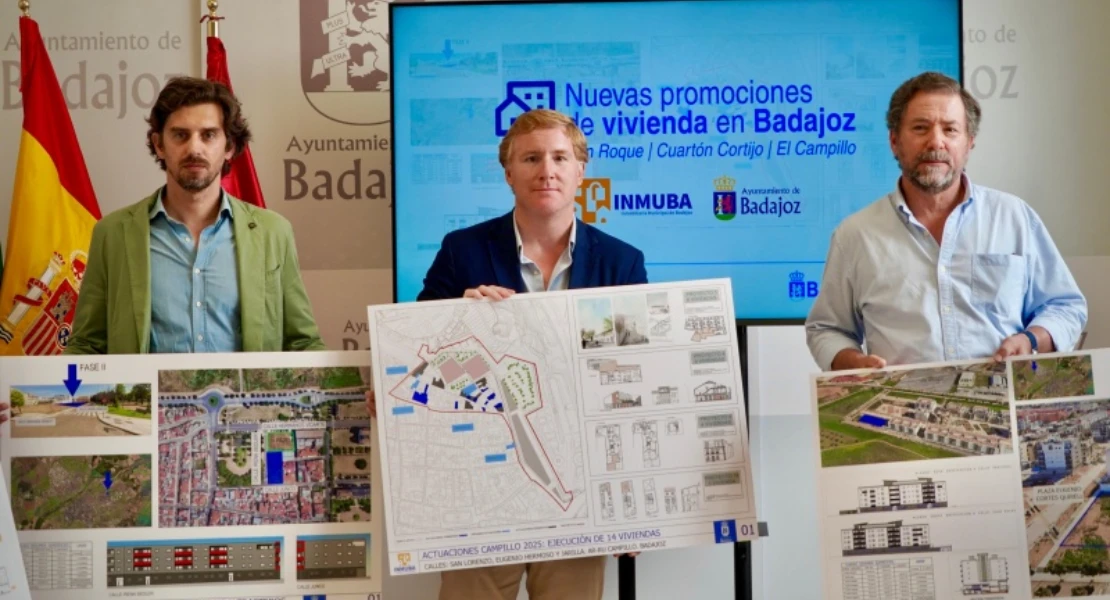 El Ayuntamiento de Badajoz promociona casi 100 nuevas viviendas públicas