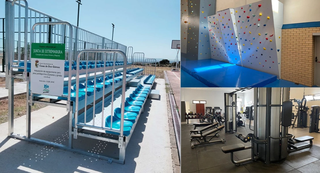 1,4 M€ en ayudas para mejorar instalaciones deportivas en Extremadura