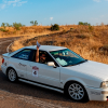 Los abuelos de 4 ruedas hacen historia en el I Rallye de Históricos de Fuente de Cantos