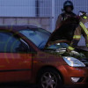 Se incendia un vehículo en el polígono El Nevero de Badajoz