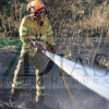 REPOR: Imágenes del incendio forestal en La Roca de la Sierra (BA)