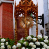 Arte efímero en San Vicente de Alcántara: el Corpus Christi llena las calles de color