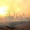 ¿Por qué huele a quemado en Badajoz? Un incendio levanta una impresionante columna de humo