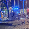 Dos accidentes de tráfico en Badajoz después de los fuegos artificiales