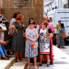 Arte efímero en San Vicente de Alcántara: el Corpus Christi llena las calles de color
