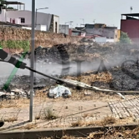 Un incendio en Las 800 moviliza a los Bomberos