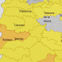 Alerta naranja por calor en parte de Extremadura este martes