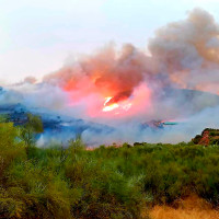 Así han sido los tres incendios más peligrosos de la tarde del jueves en Extremadura