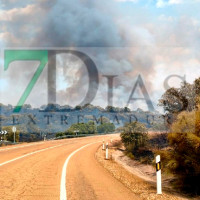 Controlado el grave incendio que ha sufrido Extremadura este martes