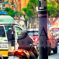 Nuevo impacto entre un coche y un patinete eléctrico en Badajoz