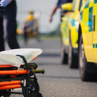 Movilizan un amplio dispositivo tras un accidente en la EX-392 con varios heridos