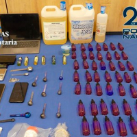 Detienen al dueño de un bar de Almendralejo con 14 kilos de 'éxtasis líquido'