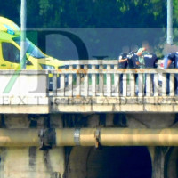 Salvan la vida a una mujer con intenciones de tirarse al río Guadiana en Badajoz