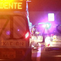 Herido crítico un joven tras un accidente esta madrugada en la EX-A1