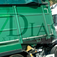 Nuevo accidente en carreteras extremeñas: trasladan al herido en helicóptero