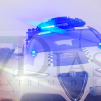 Movilizado un helicóptero tras un accidente en la N-521 en Extremadura