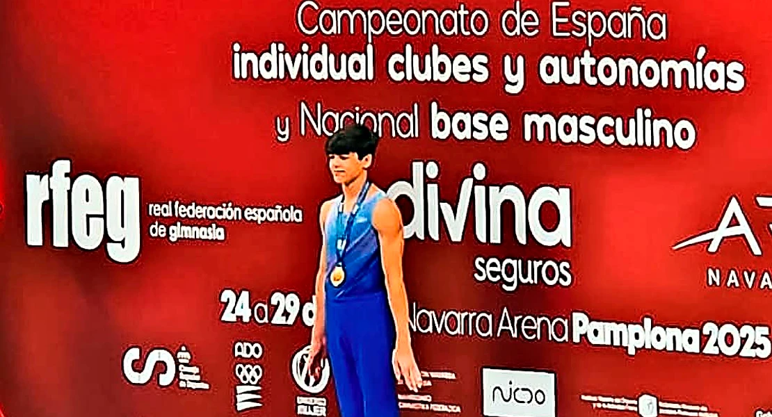 Orgullo pacense: Mario Expósito arrasa en el Campeonato Nacional de Gimnasia