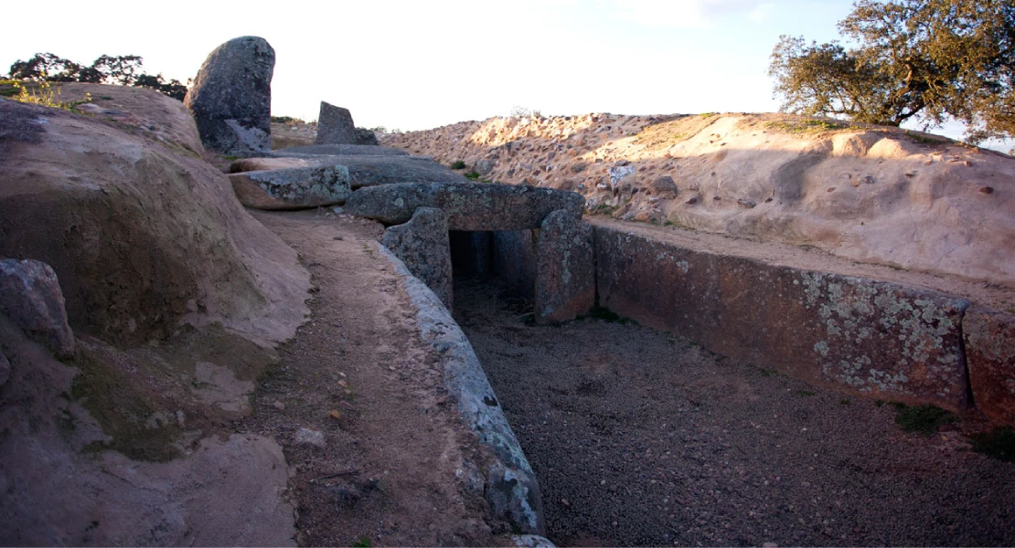 El acceso al dolmen de Lácara estará cortado debido a las obras para su mejora