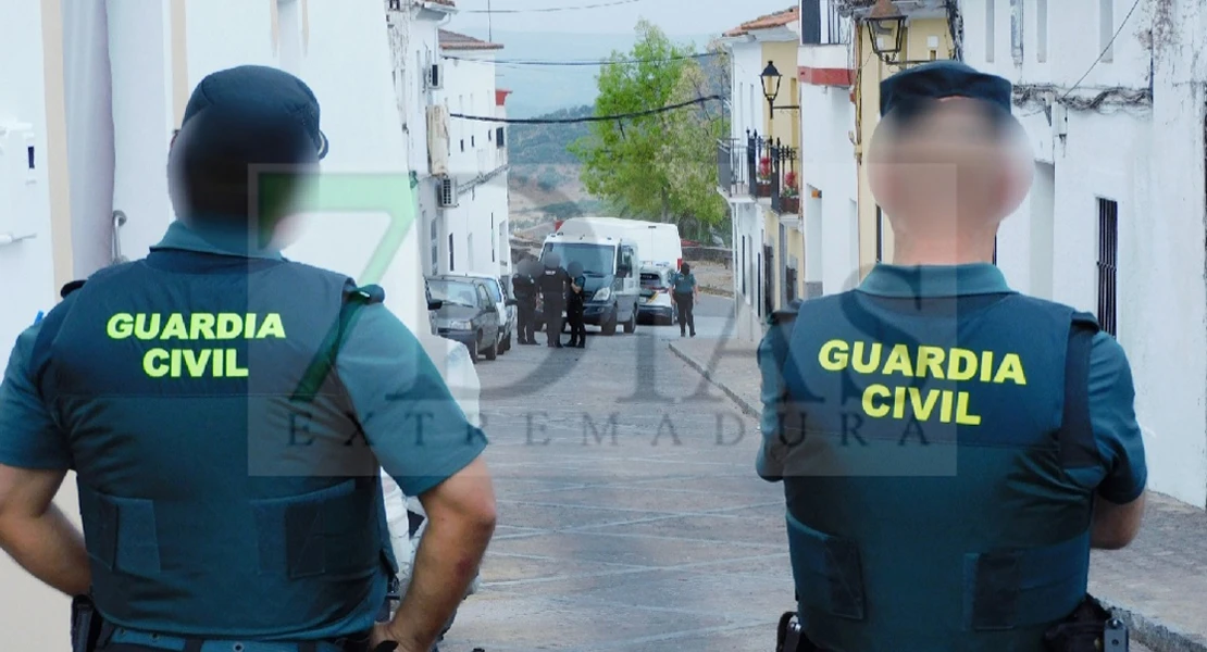 Operación abierta de la Guardia Civil en varias localidades extremeñas