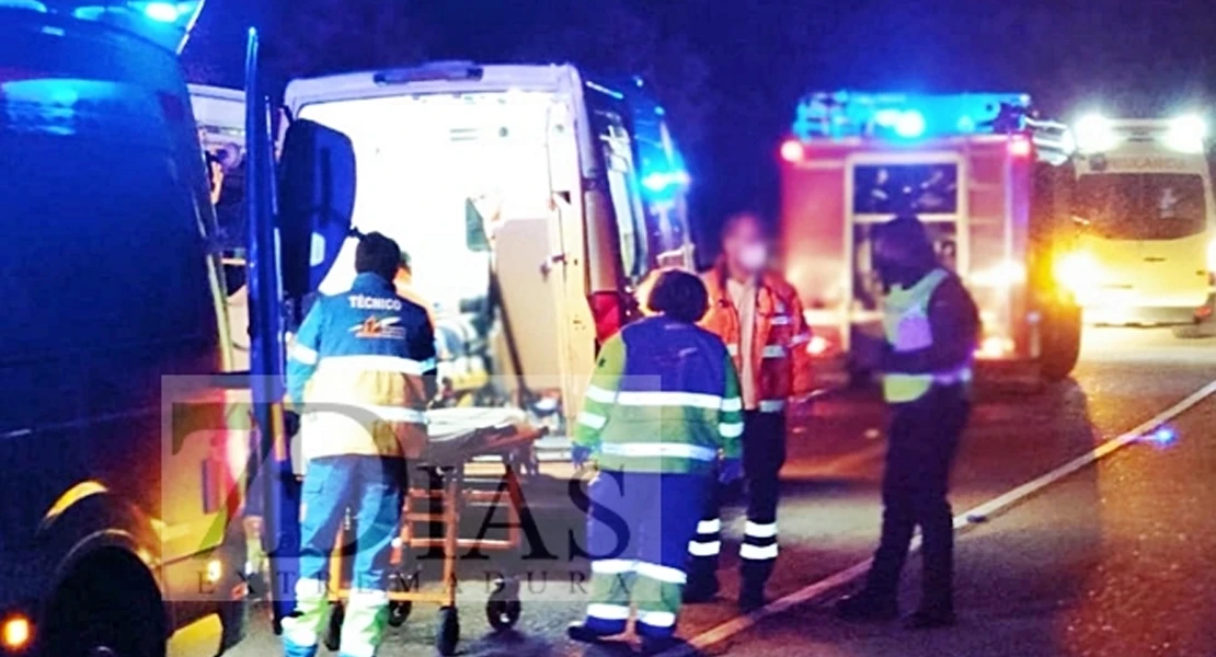 Otro accidente mortal deja dos fallecidos y varios heridos en la provincia de Badajoz