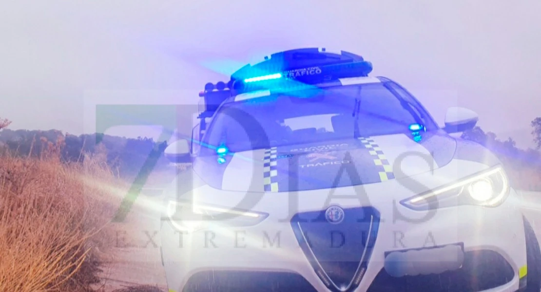 Movilizado un helicóptero tras un accidente en la N-521 en Extremadura