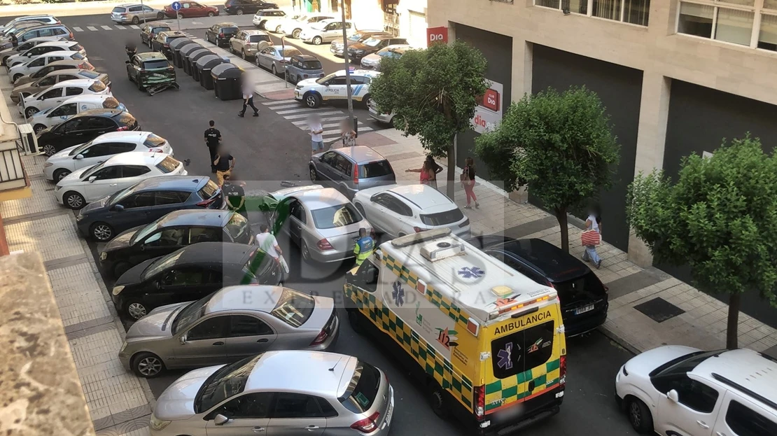 Accidente en Badajoz: dos coches implicados