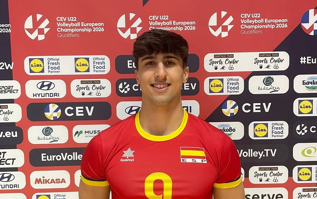 El voleibolista extremeño David Risco luchará por el europeo de 2026