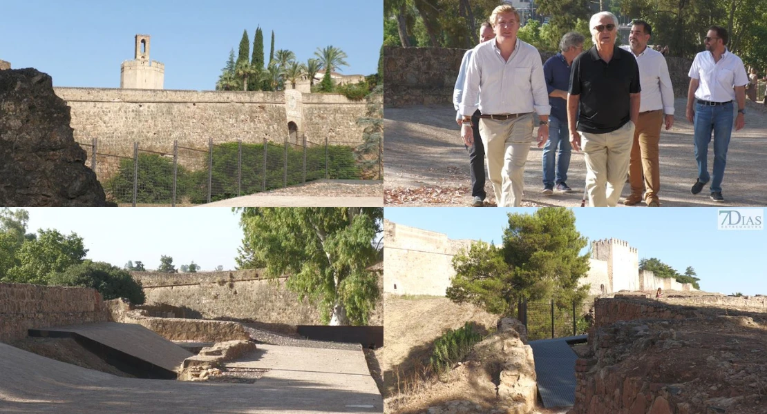 Badajoz es historia: ya puedes visitar el camino que une el Parque de la Legión y la Alcazaba