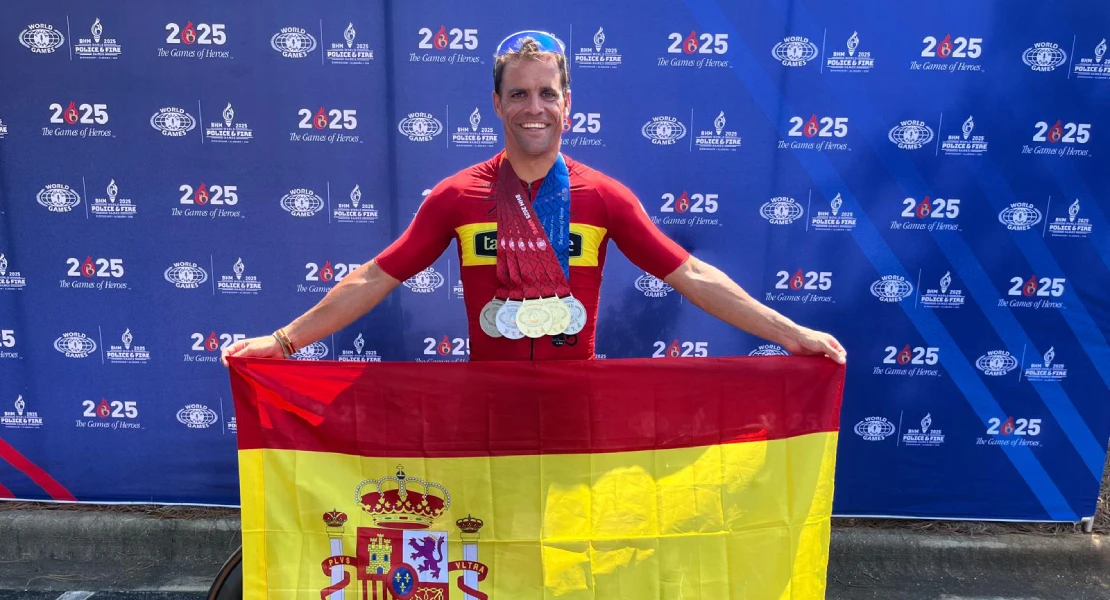 Javier Cidoncha arrasa en EEUU: el extremeño se lleva más medallas que nadie en los Mundiales