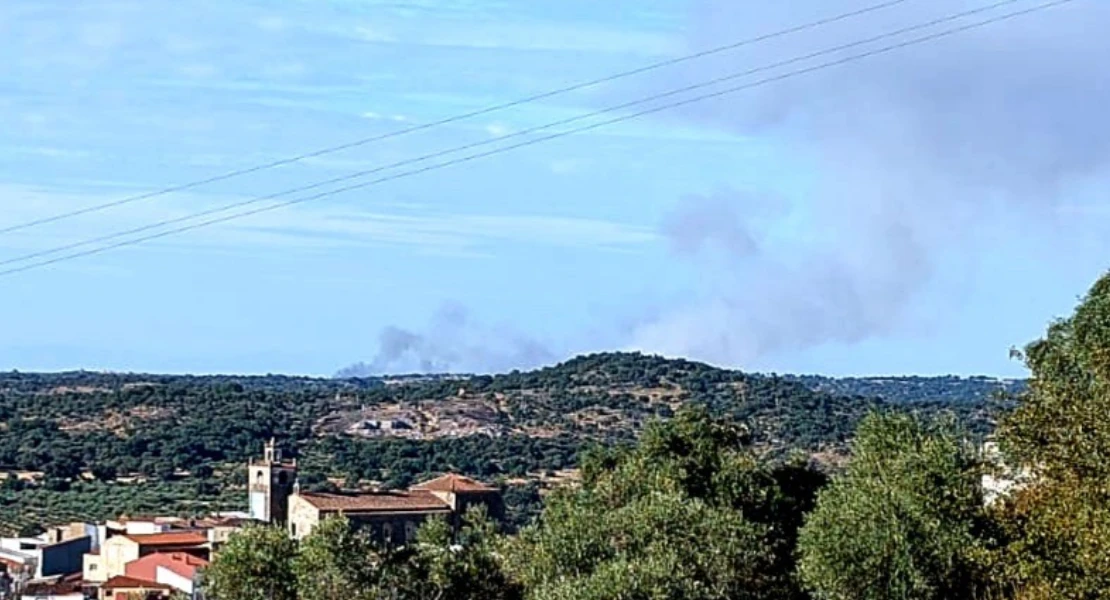 El Plan INFOEX activa el nivel 1 en otro incendio en Extremadura